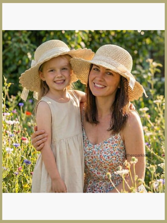 Straw Braided Sun Hat UPF 50+ Wide Brim Packable Travel Fedora main image 5